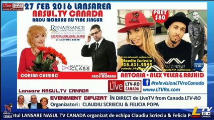 Parteneri eveniment Lansare Nasul TV Canada