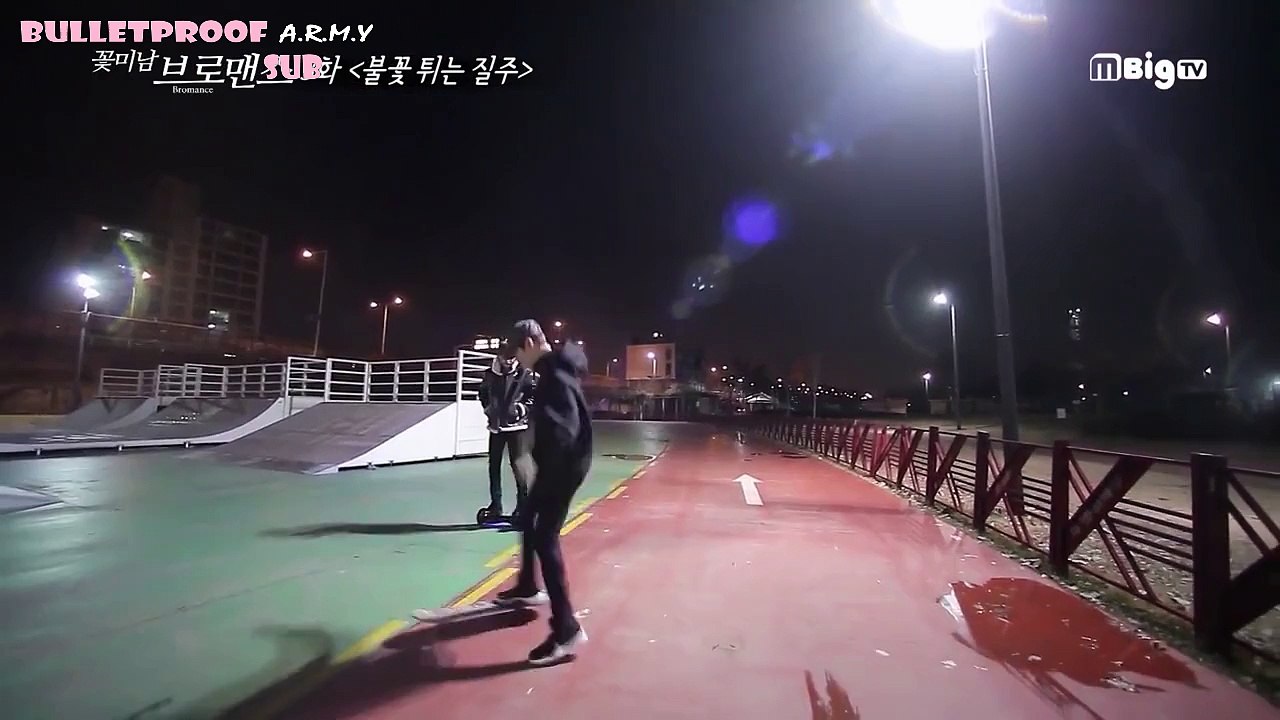 [Arabic Sub]Celebrity Bromance EP.3 - 'Fierce Race“, V(BTS) & Minjae