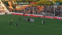 Gol de Romagnoli. Patronato 1 - San Lorenzo 1. Fecha 1. Primera División 2016.