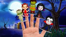 Halloween Finger Family Song | Monster Finger Family Nursery Rhymes