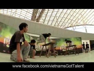 Parkour VN - VietNam's Got Talent tại Đà Nẵng