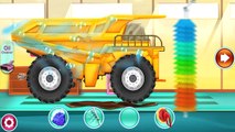 моем и чистим большие грузовики | игра автомойка | видео для детей # 1
