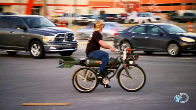 Rocket-Propelled Bike! | Street Outlaws