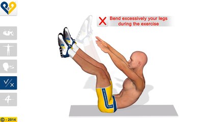 Six Pack Abs Series: Wide V-Ups