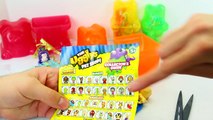 Gummy Bears Surprise Toys Nesting Cups ❤ Learn Colors & Sizes   Blind Bags by DisneyCarToys