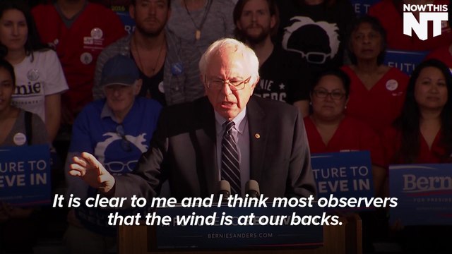 Sanders' Burn Not Extinguished By Nevada Loss