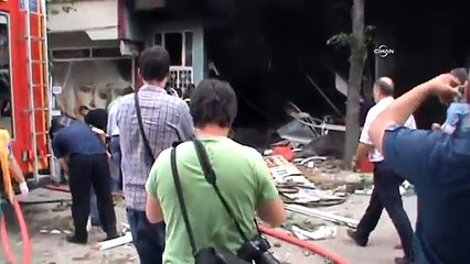 Erbaa'da çeyiz dükkanında patlama: 8 yaralı