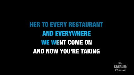 Want U Back in the Style of Cher Lloyd with lyrics (no lead vocal)