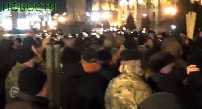 Стычка на Майдане в Киеве обошлась без жертв -зксклюзив