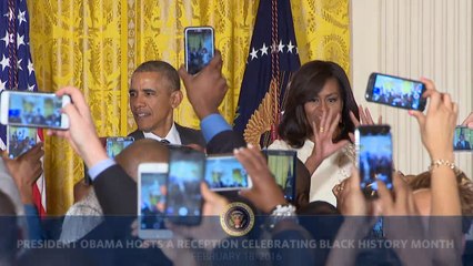 President Obama Hosts Black History Month Reception