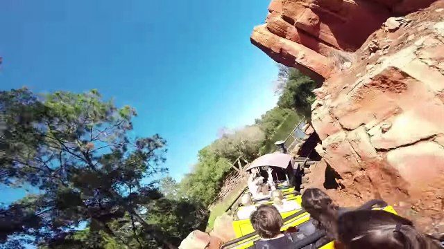 Disney World Big Thunder Mountain Railroad Roller Coaster - Fun Rides for Kids at Magic Kingdom