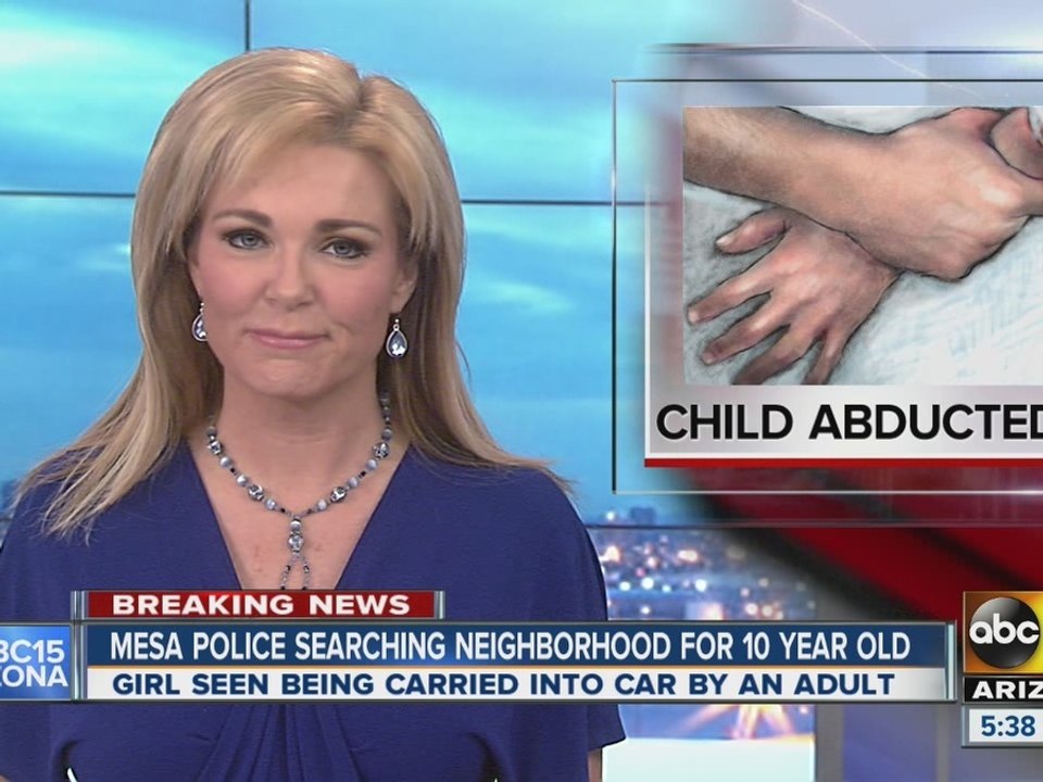 Mesa PD investigating possible child abduction