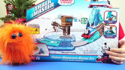 Snowy Mountain Rescue Set Thomas and Friends Track Master Sodor Snowstorm Toy Review Fisher Price