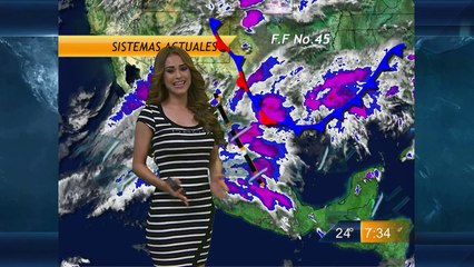 Yanet Garcia y El Pronostico Del Tiempo 11-Abr-2015 19:30 PM Full HD