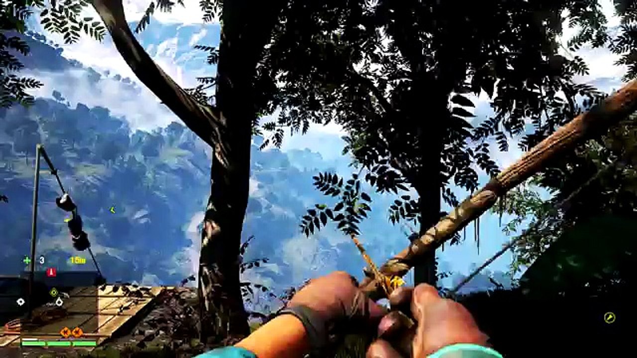 FAR CRY 4 - A PRIMEIRA TORRE, ABELHAS E ASA DELTA INSANA!