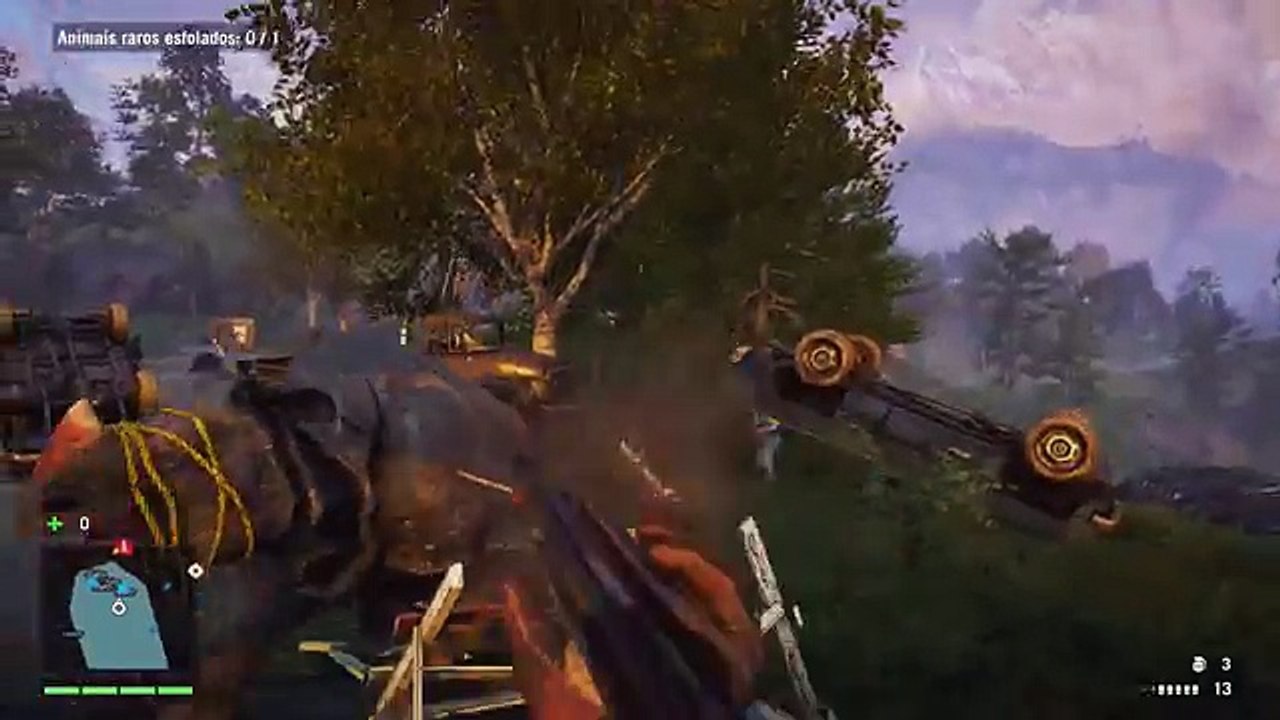 FAR CRY 4 - CAÇANDO UM RINOCERONTE RARO! A BOLSA MAIS CARA DO MUNDO!