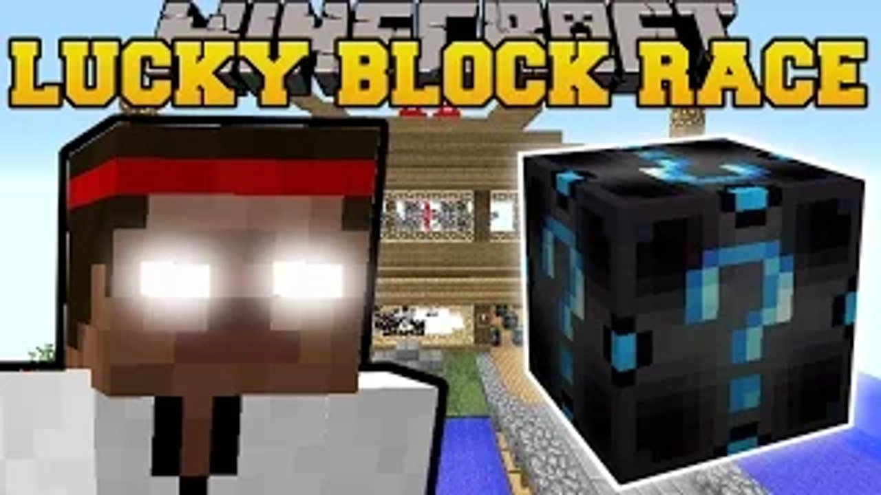 PAT AND JEN PopularMMOs Minecraft: KARATE SCHOOL LUCKY BLOCK RACE - Lucky Block Mod