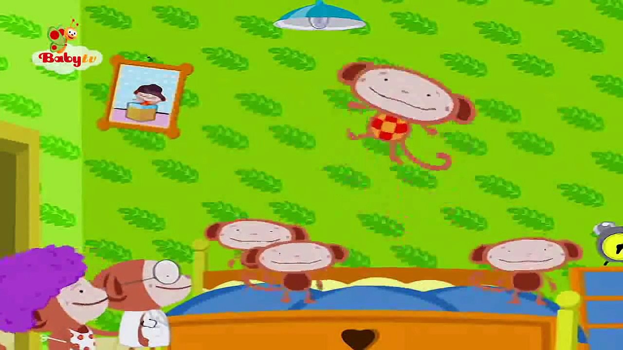 BABYTV Cancion Cinco pequeños monos