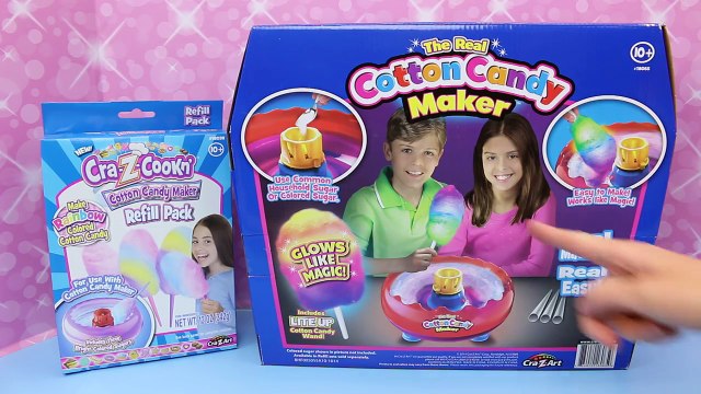 COTTON CANDY MAKER Funny Unboxing & Toy Review With SPIDERMAN EPIC FAIL & DisneyCarToys