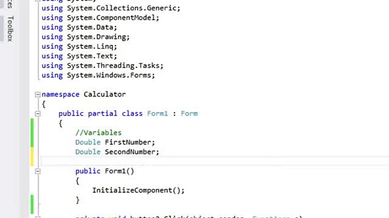 How To Make Basic Calculator - C#_clip7