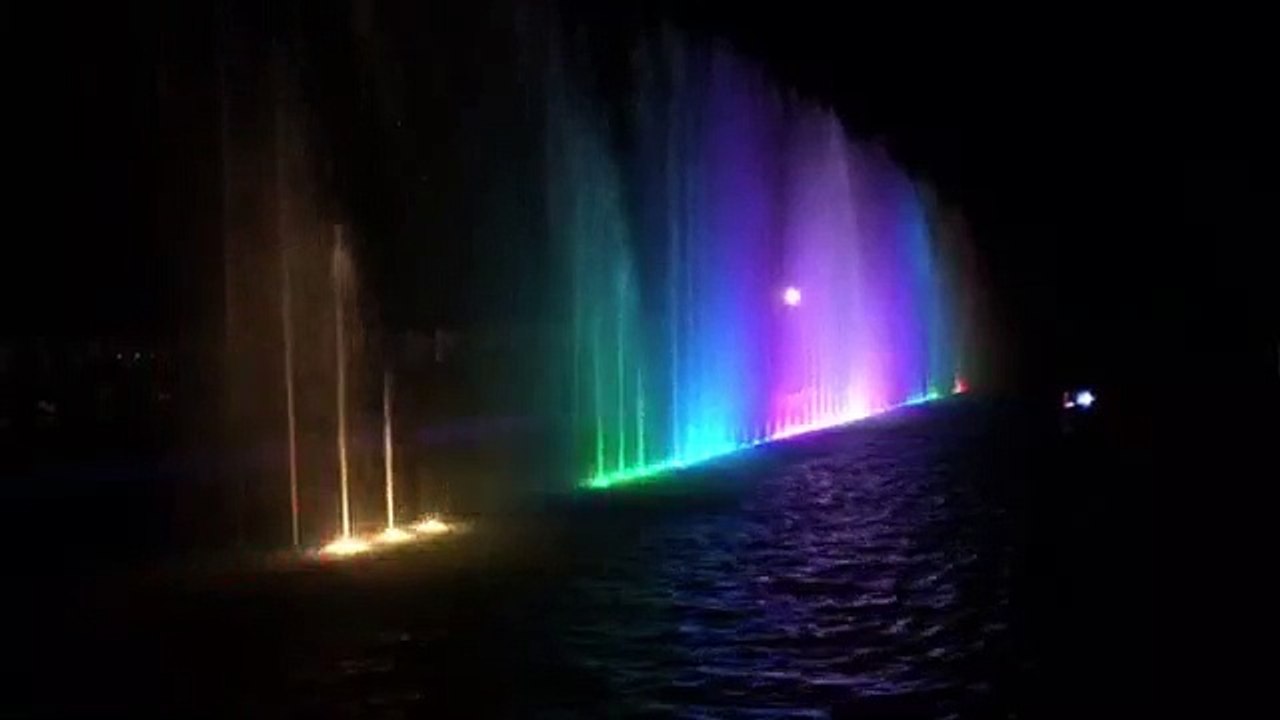 Air Mancur, Running Test Air Mancur Tenggarong Kaltim, 64 ch, Air Mancur Musical Fountain