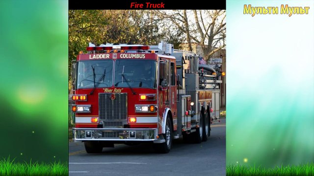 Transportation sounds - names and sounds of vehicles - Cars for Kids - Learning Street