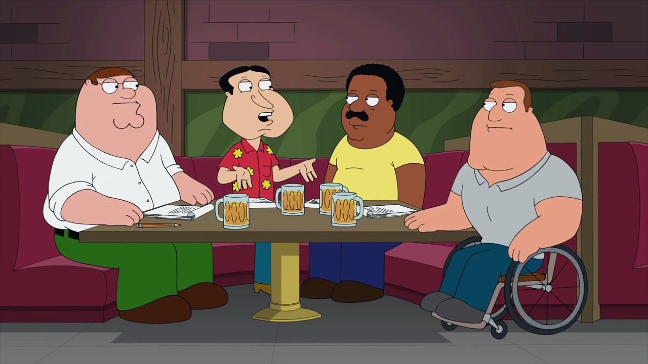 FAMILY GUY   Inspiration from  Peternormal Activity    ANIMATION on FOX