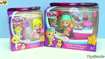Flipsies Carinas Golf Range and Doctor Check up Set with Shopkins