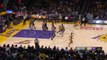Kobe Bryant Injures Finger | Spurs vs Lakers | February 19, 2016 | NBA 2015-16 Season