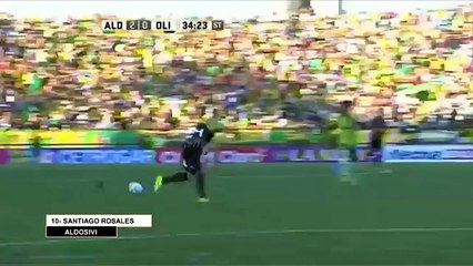Todos los goles. Fecha 1. Primera División 2016.