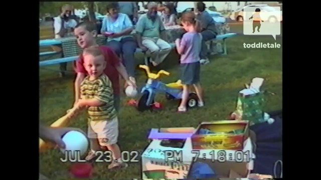 Toddler shows his family his baseball skills - Active Toddlers - toddletale