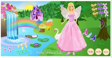 игра мультик девочкам и мальчикам Dress Up Barbie of Swan Lake