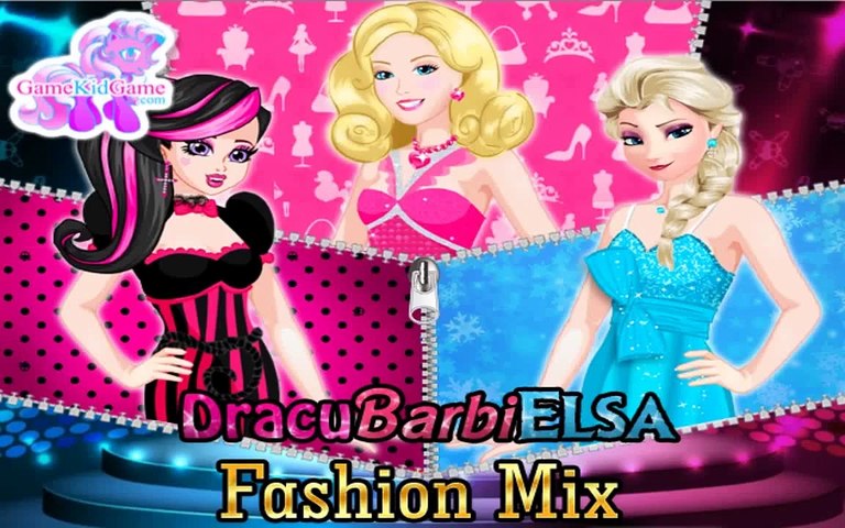 barbie and elsa fashion contest 2