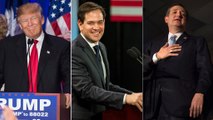 Trump, Rubio, Cruz claim wins in S.C., as Bush exits race