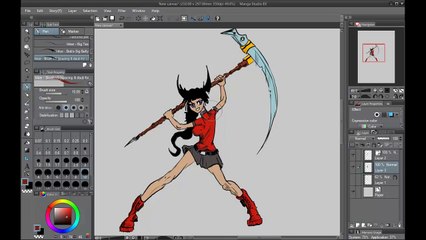 How to draw an anime reaper girl