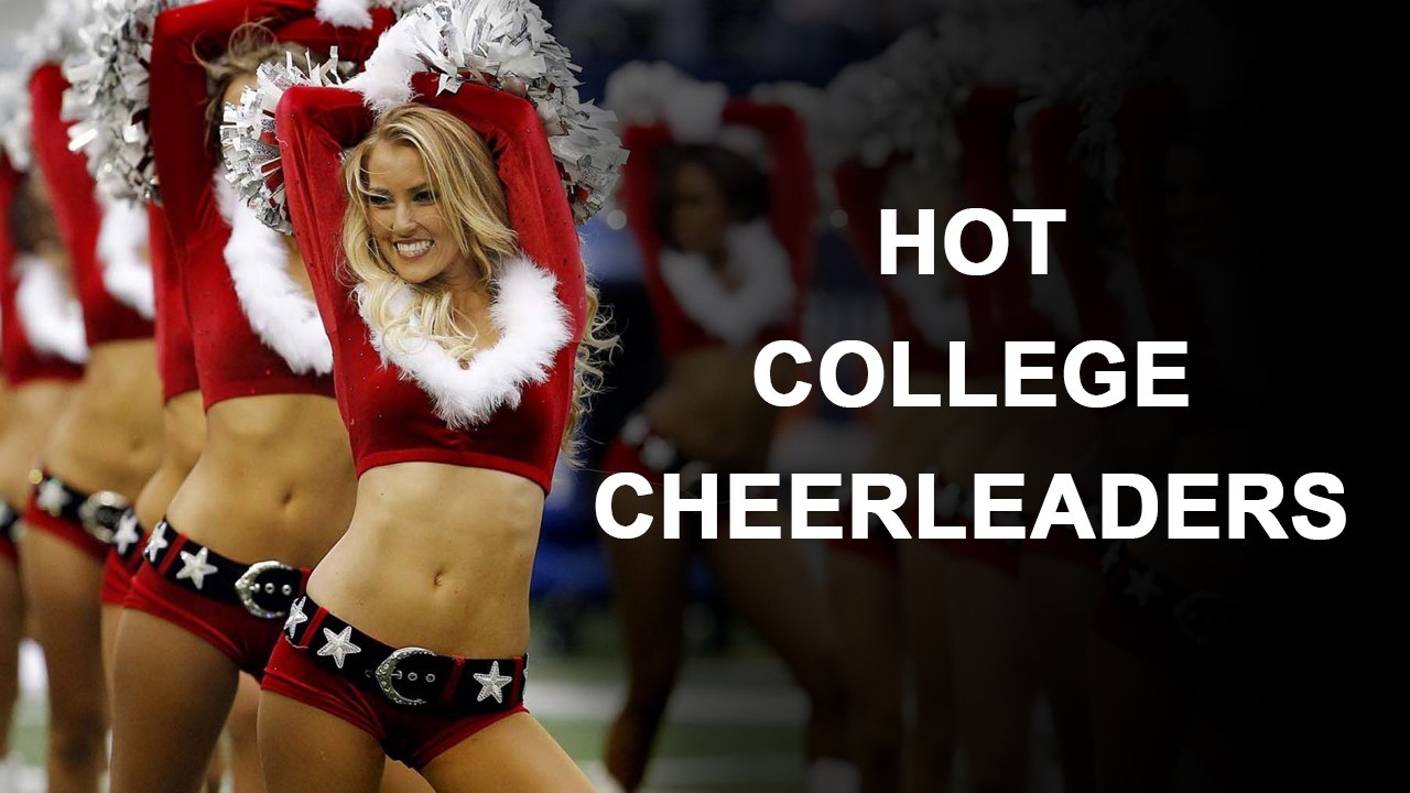 Hot College Cheerleaders, Sports Cheerleaders Dance Video