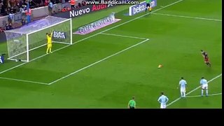 Lionel Messi İnanılmaz Penaltısı-Lionel Messi Penalty & Luis Suarez Hattrick Goal - Barcelona
