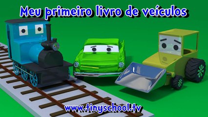 Meu primeiro livro de veículos para crianças tinyschool.tv