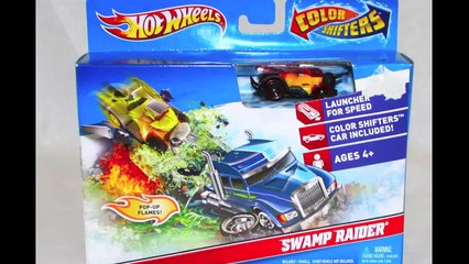 Download Video: Hot Wheels Color Shifters Creatures Cars Swamp Raider Hot Wheels Color Shifters Play Set Changers