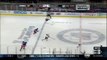 Anderson breaks up breakaway. Ottawa Senators vs New York Rangers 41212 NHL Hockey