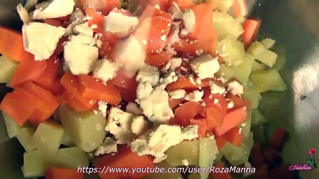 Салат Новогодние свечи. Новогодний салат. Рецепт новогоднего салата