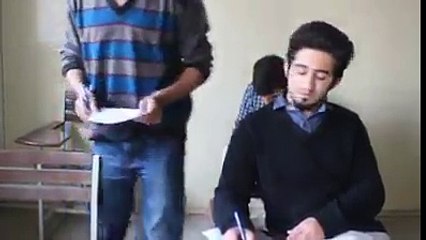 Bollywood songs in exams hall