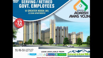 Amrapali Adarsh Awas Yojna Is Specially Developed