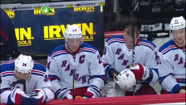 Great save by Craig Anderson. NY Rangers vs Ottawa Senators. 41612 NHL Hockey