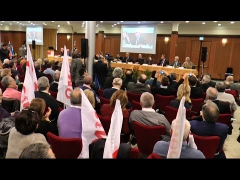 Napoli - Tagli Sanità, la protesta dei sindacati dei medici (20.02.16)