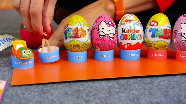 Развивающее видео для детей. Дни Недели. Капуки кануки все серии подряд.