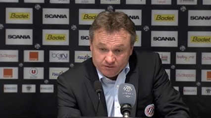 Frédéric Hantz après SCO Angers 2-3 MHSC