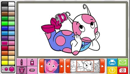 игра мультик девочкам и мальчикам Фантазеры Coloring Book часть 1