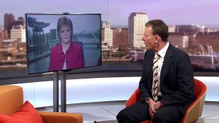 Sturgeon: 'EU vote could trigger second referendum' BBC News