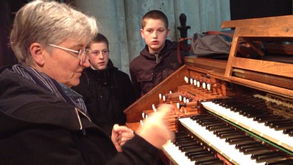 Visite de l'orgue de la cathédrale St Pierre à Lisieux